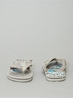 Tongs imprimées - Kiabi