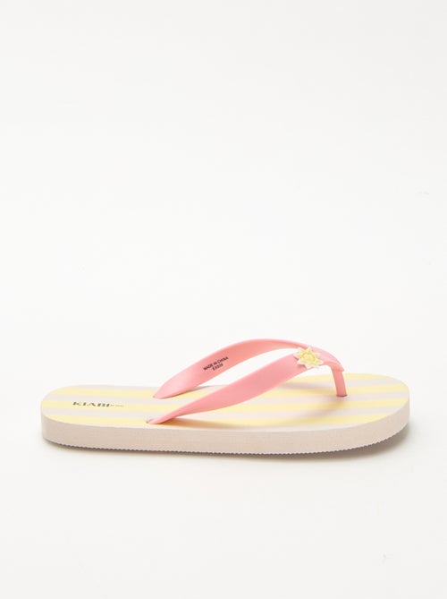 Tongs imprimés - Kiabi