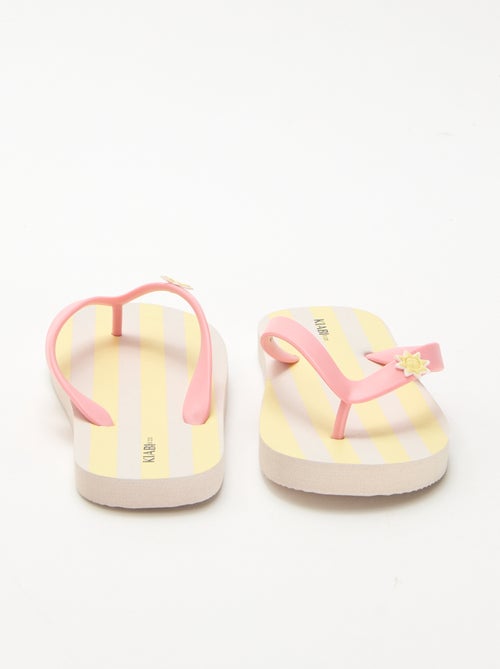 Tongs imprimés - Kiabi