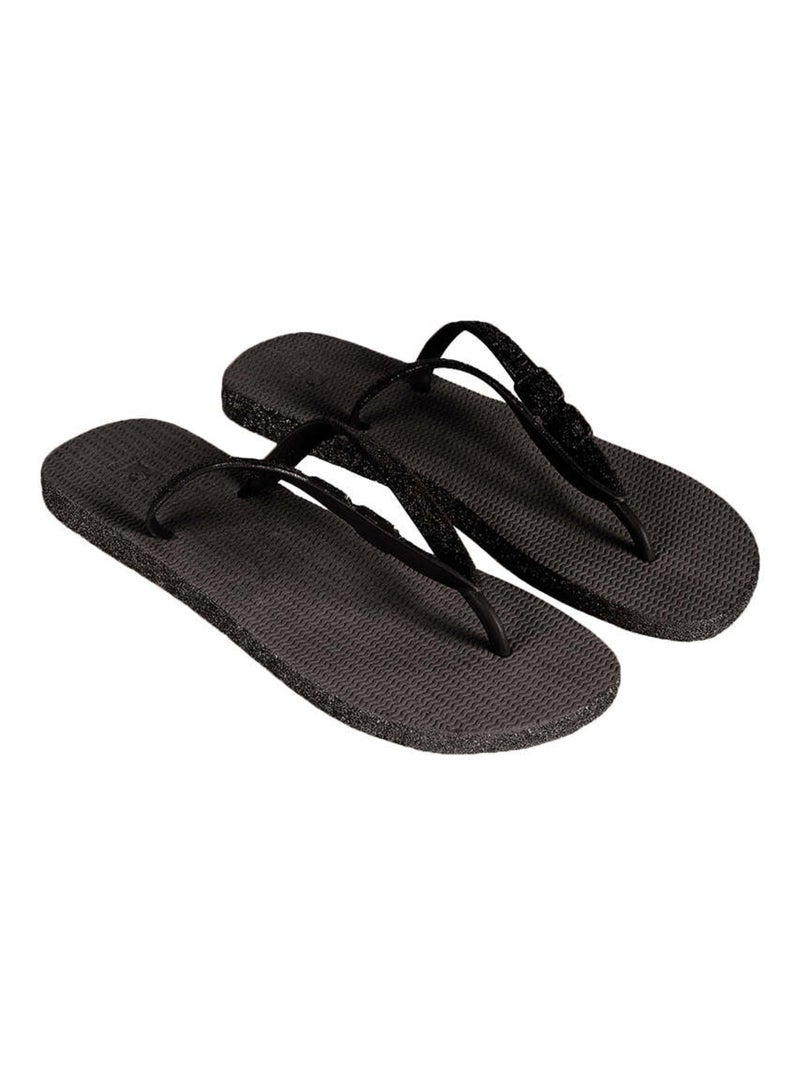Tongs Morango Glitter Cacatoès Noir - Kiabi