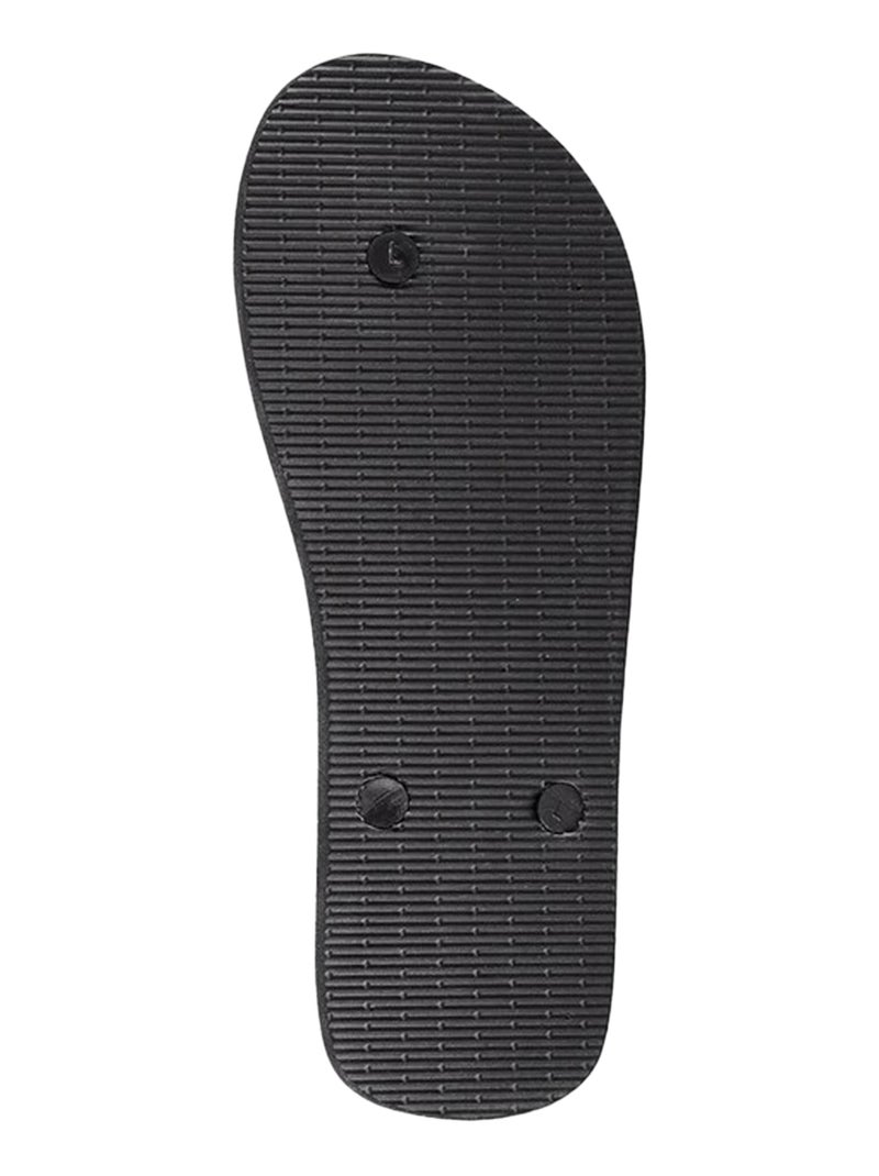 Tongs motif/style logo - 4f Noir - Kiabi