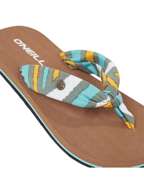 Tongs motif/style rayé ditsy sun - o´neill - Kiabi