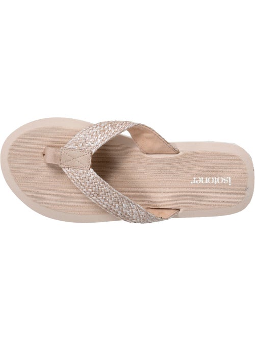 Tongs Sandales Plage d'été, Semelles Eva légères et confortable  Isotoner - Kiabi