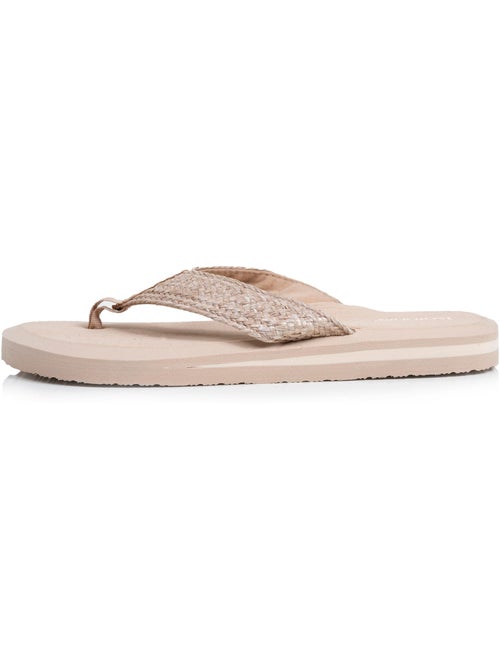 Tongs Sandales Plage d'été, Semelles Eva légères et confortable  Isotoner - Kiabi