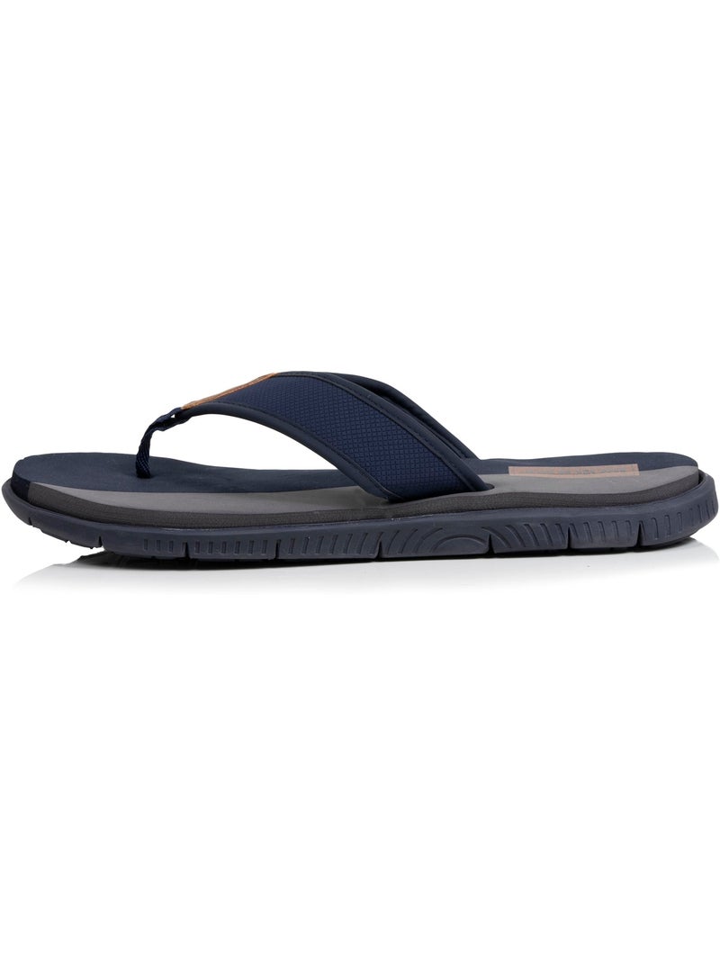 Tongs Sandales Plage d'été, Semelles Eva légères et confortable  Isotoner Bleu marine - Kiabi