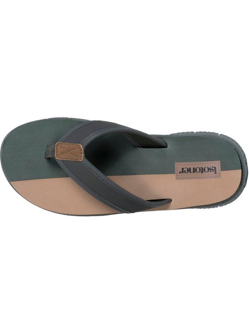 Tongs Sandales Plage d'été, Semelles Eva légères et confortable  Isotoner - Kiabi
