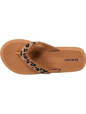 Tongs Sandales Plage d'été, Semelles Eva légères et confortable Isotoner