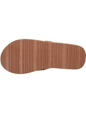 Tongs Sandales Plage d'été, Semelles Eva légères et confortable Isotoner