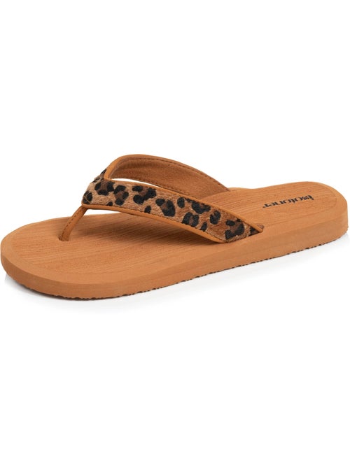Tongs Sandales Plage d'été, Semelles Eva légères et confortable  Isotoner - Kiabi