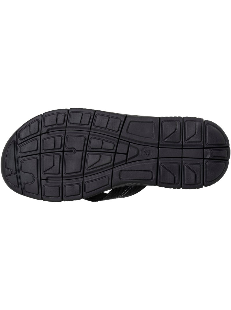 Tongs Sandales Plage d'été, Semelles Eva légères et confortable  Isotoner Noir Gris - Kiabi