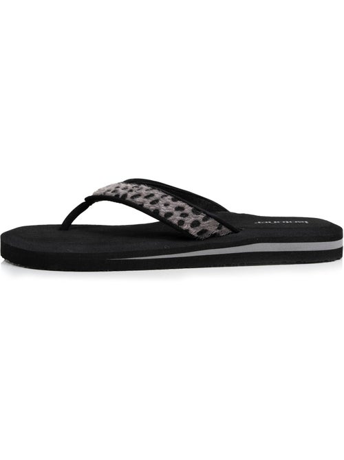 Tongs Sandales Plage d'été, Semelles Eva légères et confortable  Isotoner - Kiabi