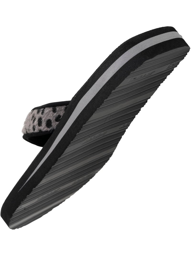Tongs Sandales Plage d'été, Semelles Eva légères et confortable  Isotoner Noir Marron - Kiabi