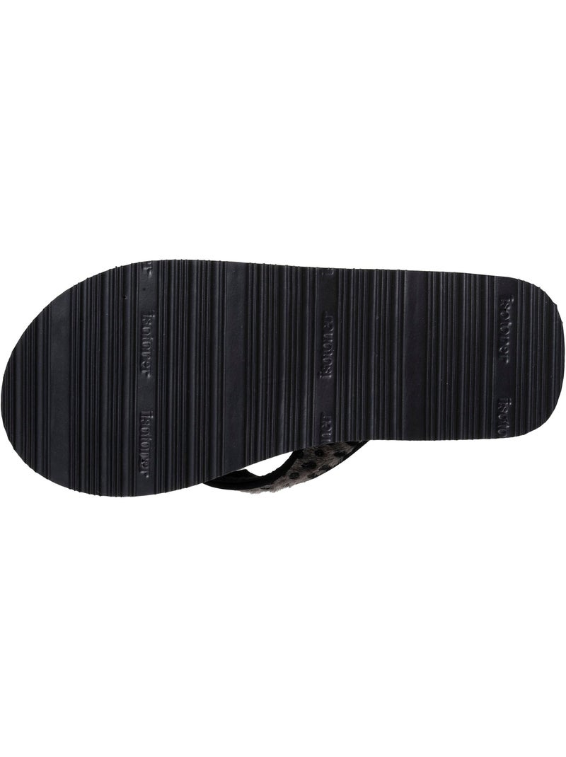 Tongs sandales plage d'été, semelles eva légères et confortable Noir Marron - Kiabi