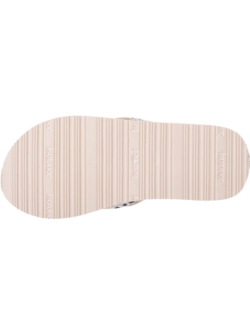 Tongs Sandales Plage d'été, Semelles Eva légères et confortable, yoga jungle  Isotoner - Kiabi