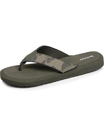 Tongs Sandales Plage d'été, Semelles légères et confortable Isotoner