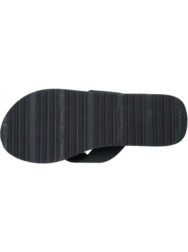 Tongs Sandales Plage d'été, Semelles légères et confortable  Isotoner Vert kaki - Kiabi