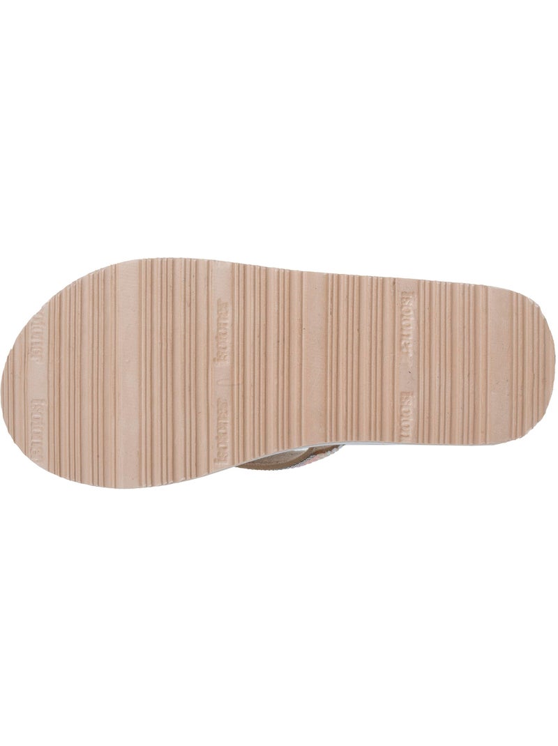 Tongs semelle synthétique, entre doigt confortable, légère pour un confort de  Isotoner Beige - Kiabi