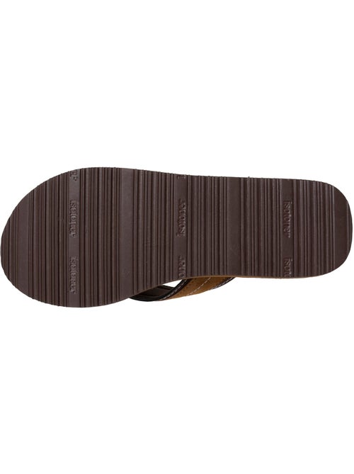Tongs semelle synthétique, entre doigt confortable, légère pour un confort de  Isotoner - Kiabi