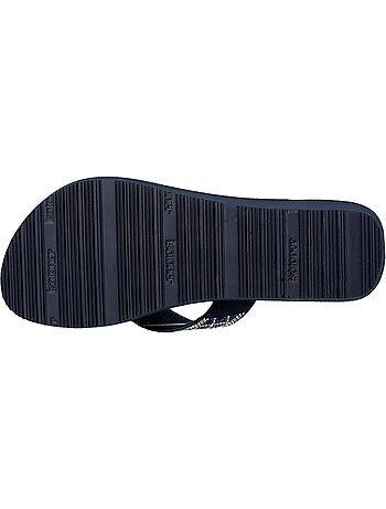 Tongs à talon de 4 cm, ultra confortables Isotoner