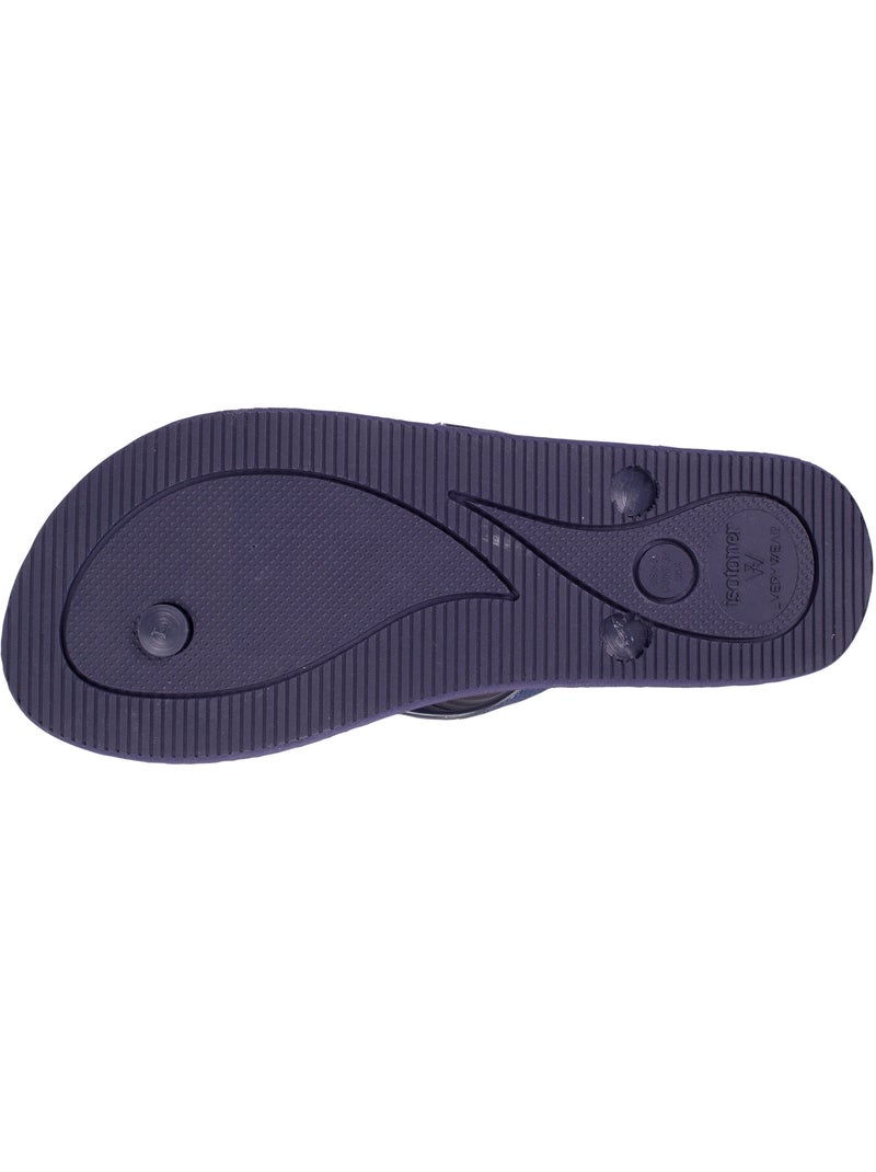 Tongs souples, légères, résistantes à l'affaissement et durable.  isotoner Bleu marine - Kiabi