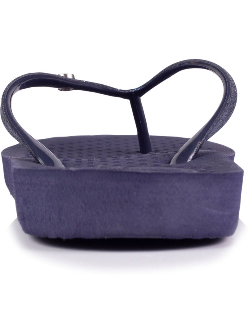 Tongs souples, légères, résistantes à l'affaissement et durable.  isotoner Bleu marine - Kiabi