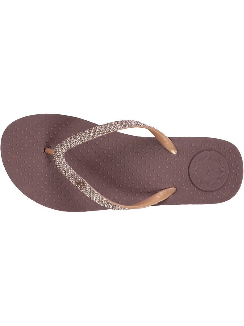 Tongs souples, légères, résistantes à l'affaissement et durable.  isotoner Marron - Kiabi