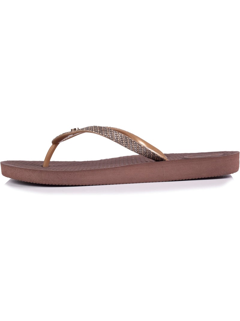 Tongs souples, légères, résistantes à l'affaissement et durable.  isotoner Marron - Kiabi