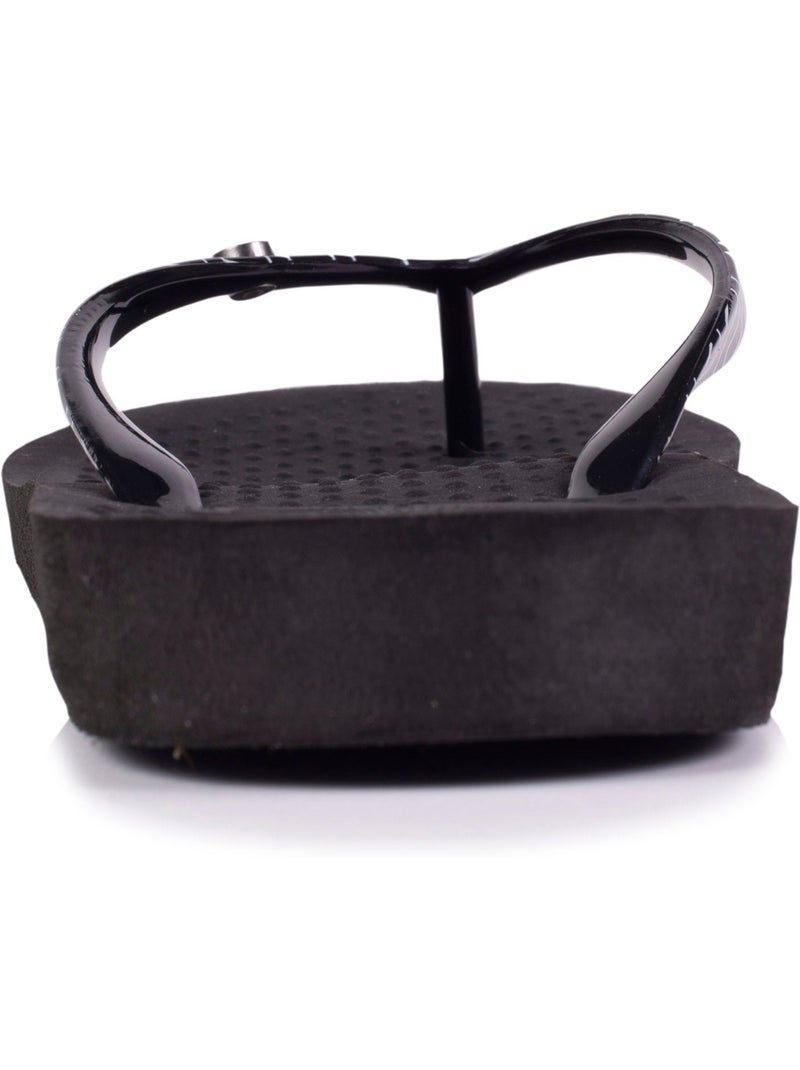 Tongs souples, légères, résistantes à l'affaissement et durable.  isotoner Noir - Kiabi