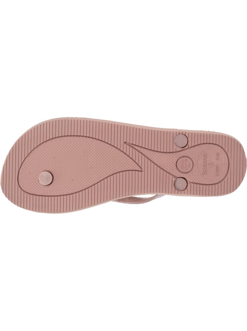 Tongs souples, légères, résistantes à l'affaissement et durable.  isotoner Rose - Kiabi