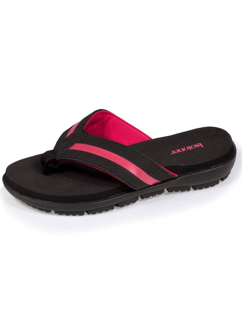 Tongs sport confort  Isotoner Noir - Kiabi