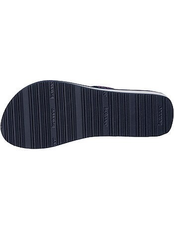 Tongs talon 4 cm, semelle confortable et légère, sandale de plage, piscine Isotoner