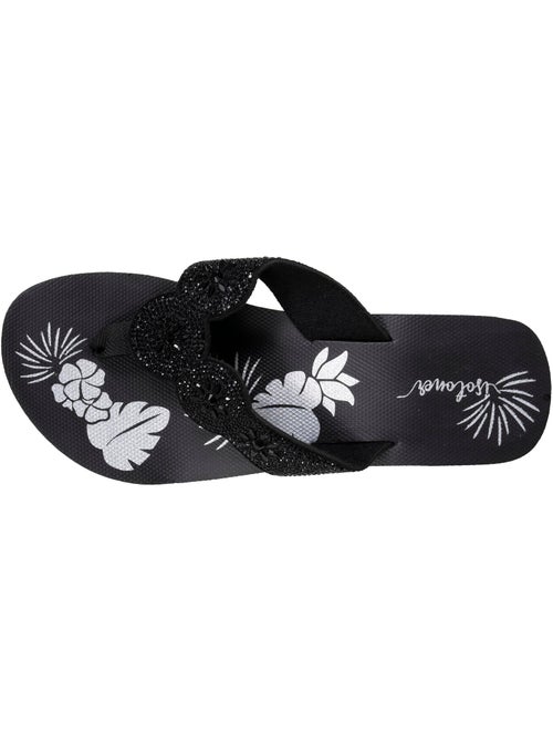 Tongs talon 4 cm, semelle confortable et légère, sandale de plage, piscine  Isotoner - Kiabi