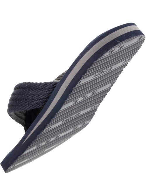 Tongs tige corde large et semelle bicolore  isotoner - Kiabi