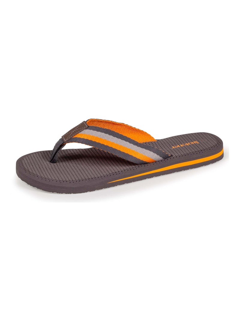 Tongs tige large Gris - Kiabi