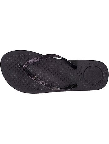 Tongs tige paillettes isotoner