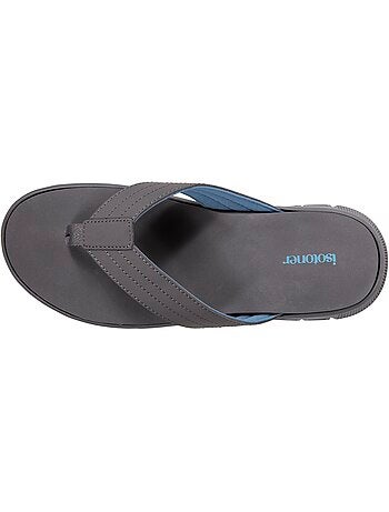 Tongs Sandales Plage d'été, Semelles Eva légères et confortable Isotoner