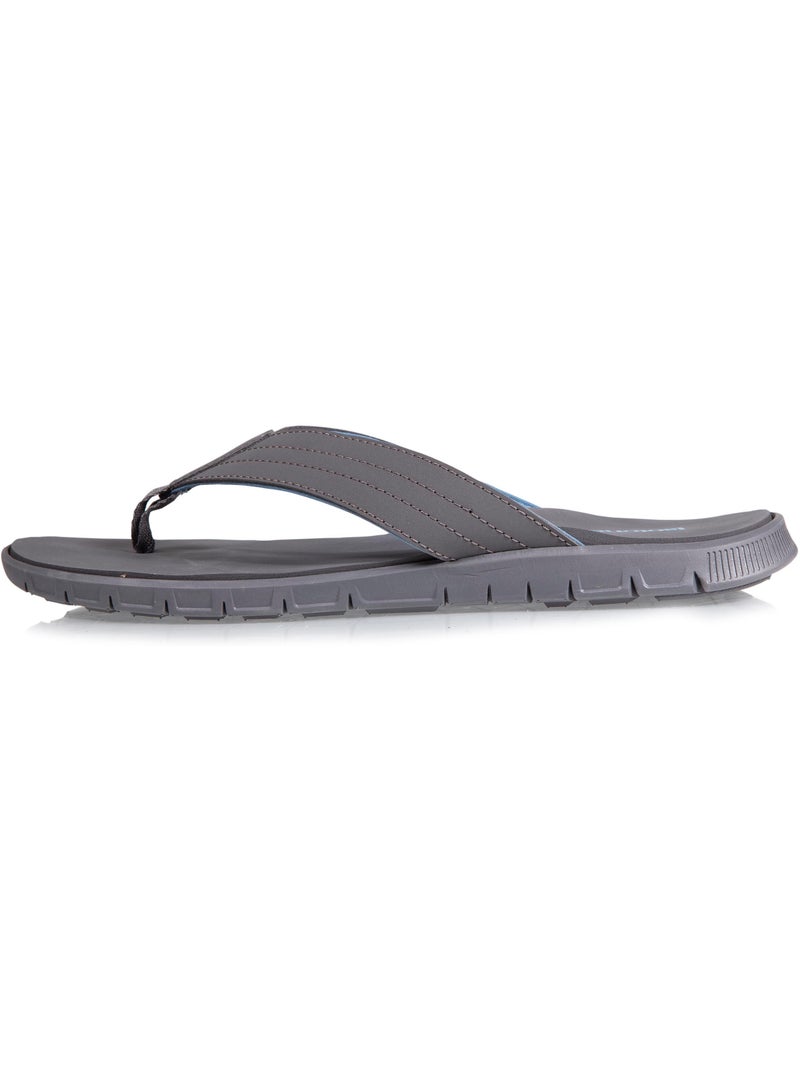 Tongs très confortables, tiges larges  Isotoner Gris - Kiabi