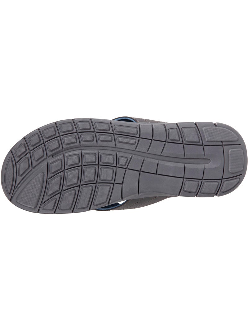 Tongs très confortables, tiges larges  Isotoner Gris - Kiabi