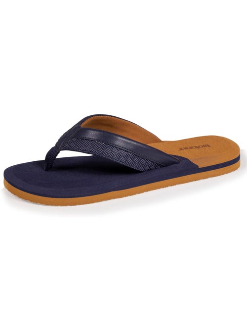 Tongs ultra confortables et chic, semelle ultra moelleuse  isotoner - Kiabi