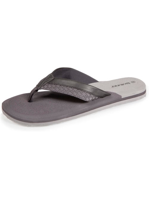 Tongs ultra confortables et chic, semelle ultra moelleuse isotoner - Kiabi Tongs ultra confortables et chic, semelle ultra moelleuse isotoner - Kiabi