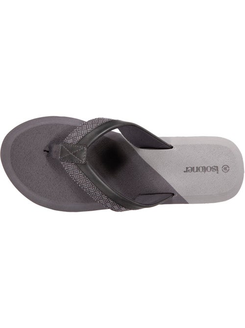 Tongs ultra confortables et chic, semelle ultra moelleuse isotoner - Kiabi Tongs ultra confortables et chic, semelle ultra moelleuse isotoner - Kiabi