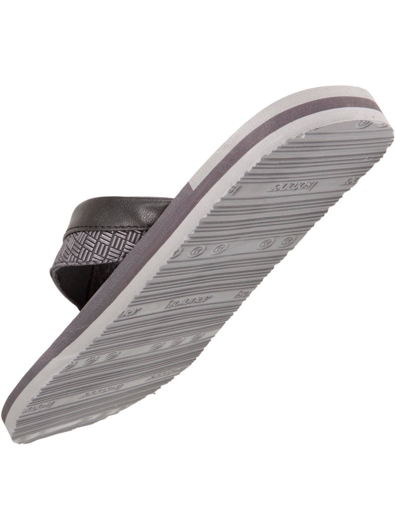 Tongs ultra confortables et chic, semelle ultra moelleuse  isotoner Gris - Kiabi