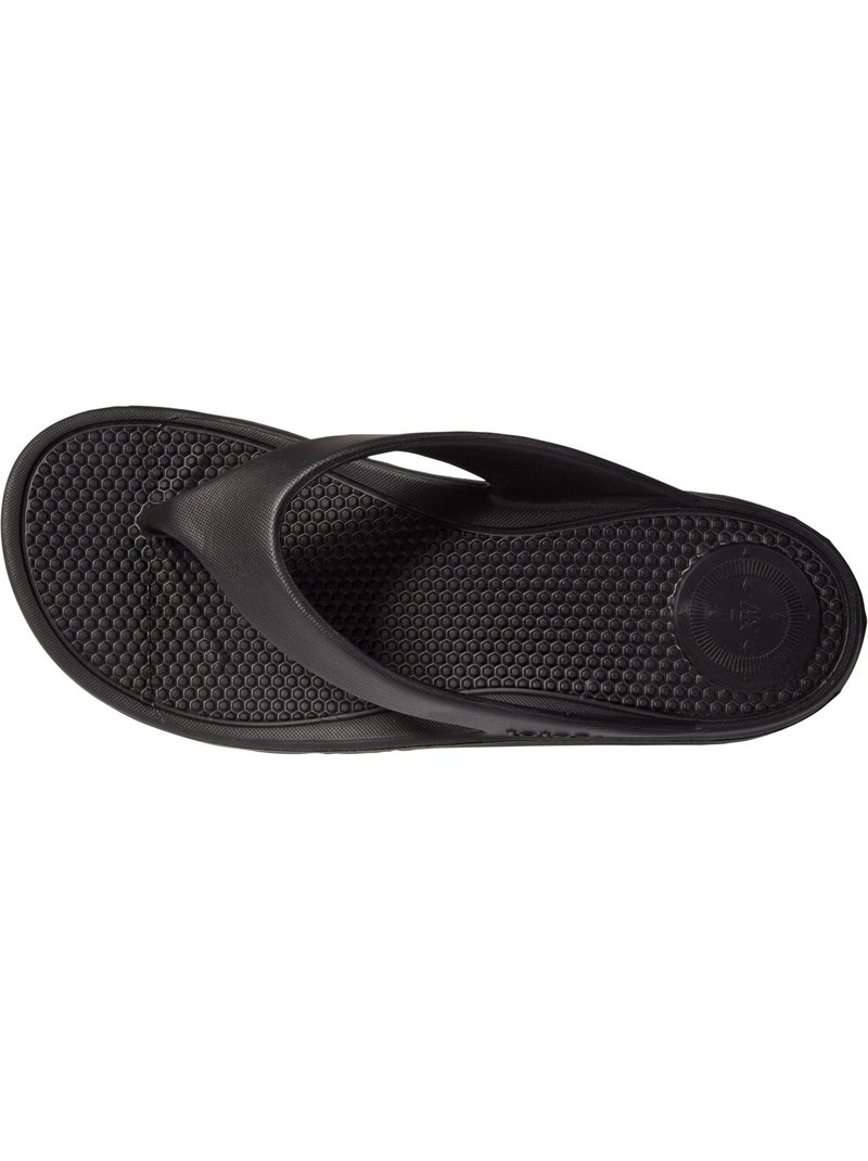 Tongs ultra confortables et légères  Isotoner Noir - Kiabi