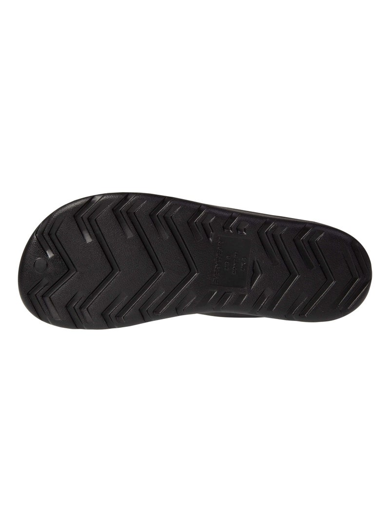 Tongs ultra confortables et légères  Isotoner Noir - Kiabi