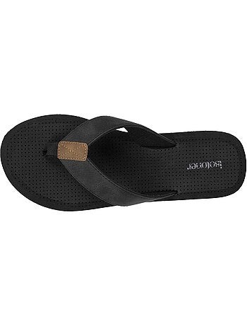 Tongs semelle synthétique, entre doigt confortable, légère pour un confort de isotoner