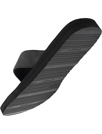 Tongs semelle synthétique, entre doigt confortable, légère pour un confort de isotoner