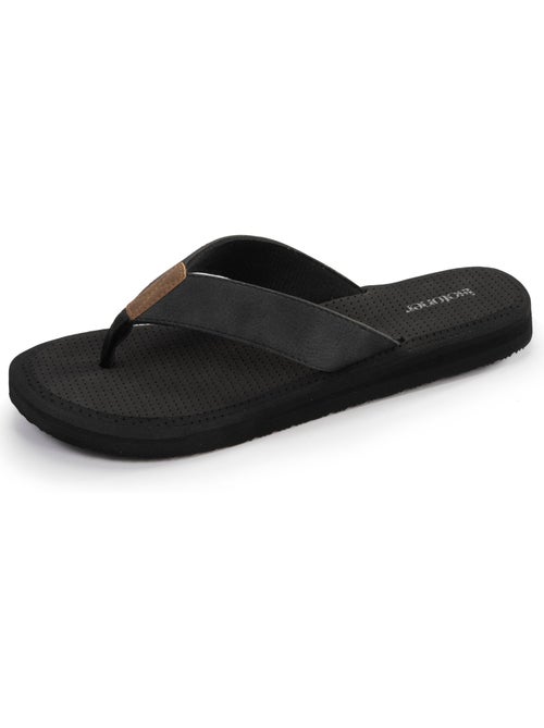 Tongs ultra confortables, tiges larges  isotoner - Kiabi