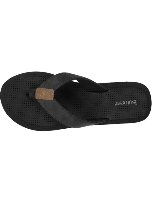 Tongs ultra confortables, tiges larges  isotoner - Kiabi