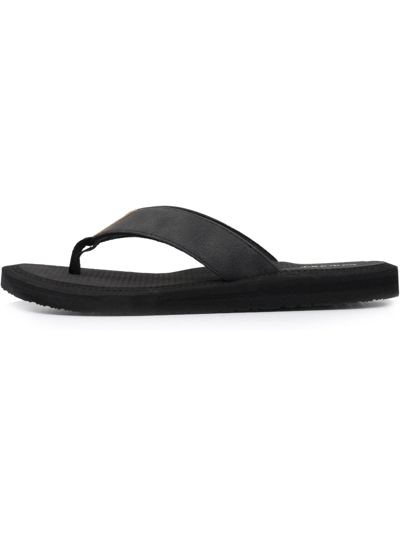 Tongs ultra confortables, tiges larges  isotoner Noir - Kiabi