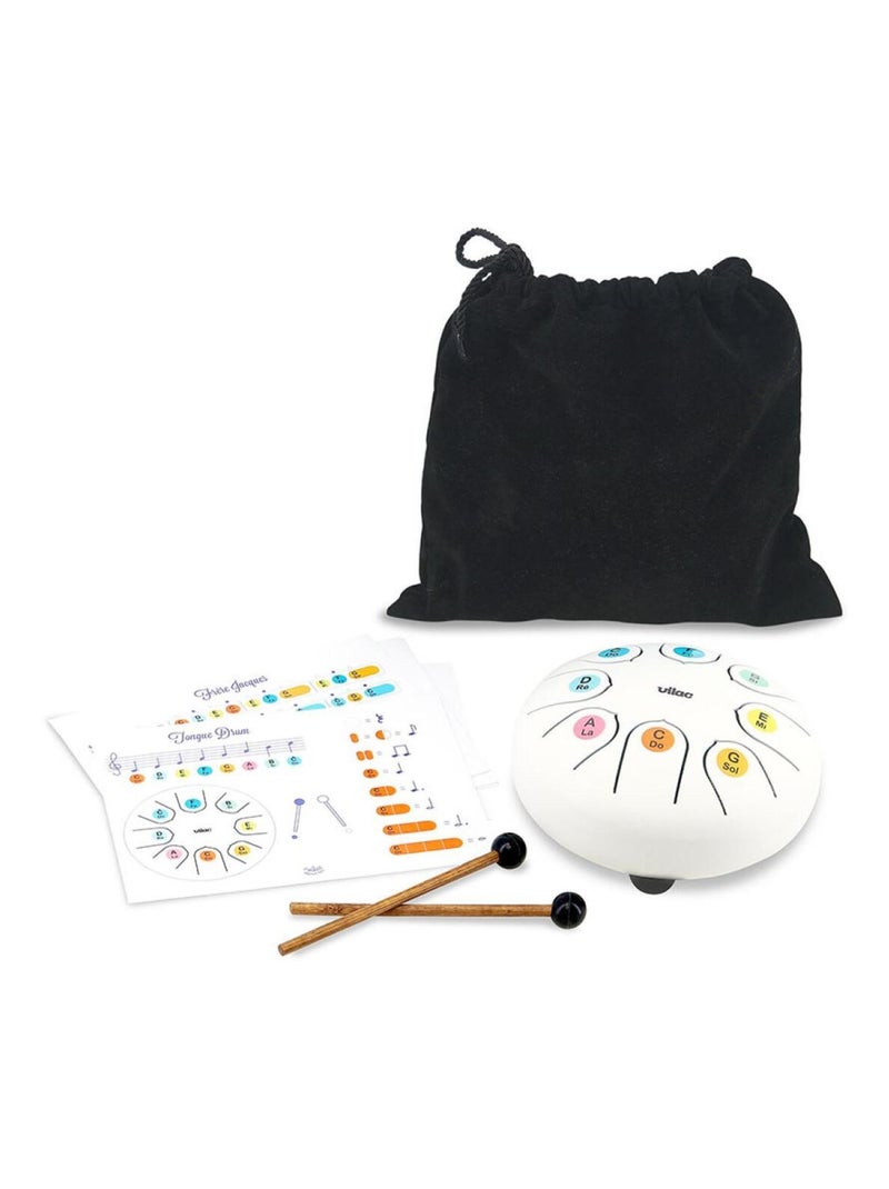 Tongue drum - Tambour à langues xylophone Blanc - Kiabi
